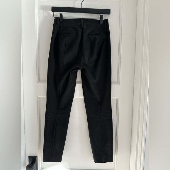 J Crew Mercantile Slim-fit full-length trouser pants black size 0 - Picture 7 of 10